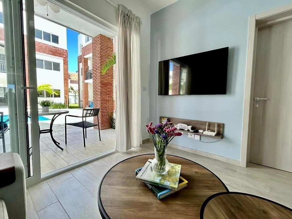 Charming 2Bdr Pool View Walking To Bavaro Beach بونتا كانا شقة
